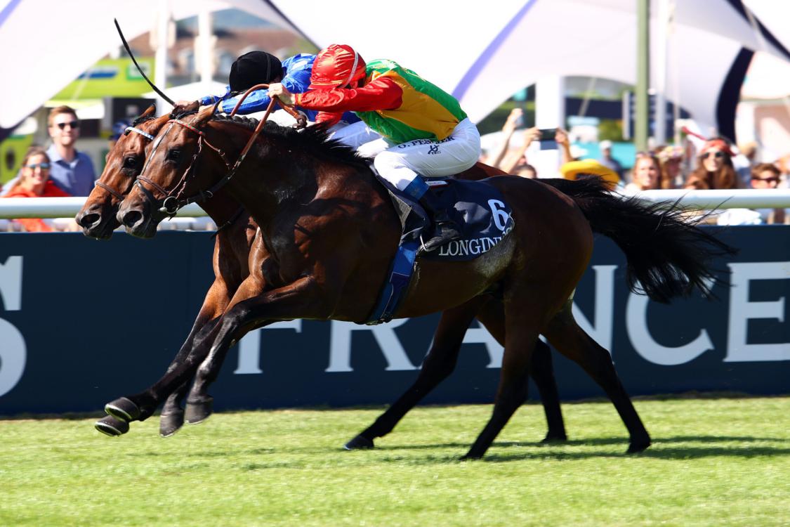 Victoire de Groupe 1 à Chantilly, Nafees pour les Écuries Royales d’Oman, 2017